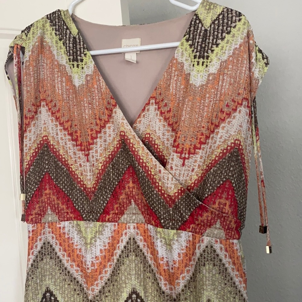 Chico’s maxi. Size 1. Like new.